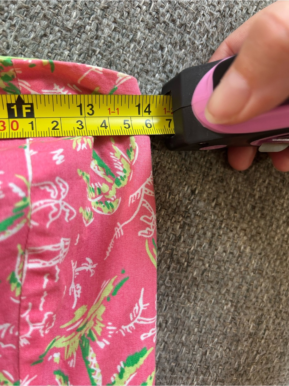 Lilly Pulitzer Pink Tropical Strapless Sundress | Size 12 - Vintage 1990’s - Picture 7 of 13